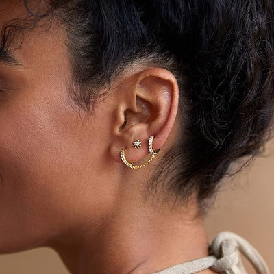 Pendientes Sunburst | Golden (2/2)