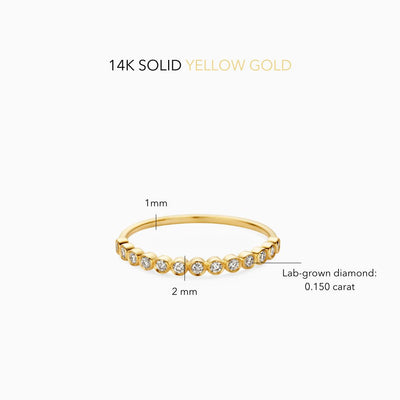 Anillo Burbuja | Golden (11/11)