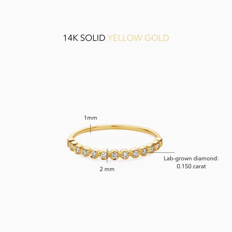 Anillo Burbuja | Golden (11/11)