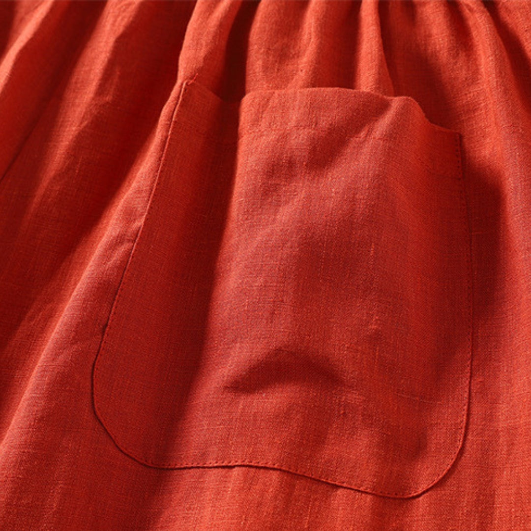 Aurora 100% Linen Relaxed Pants