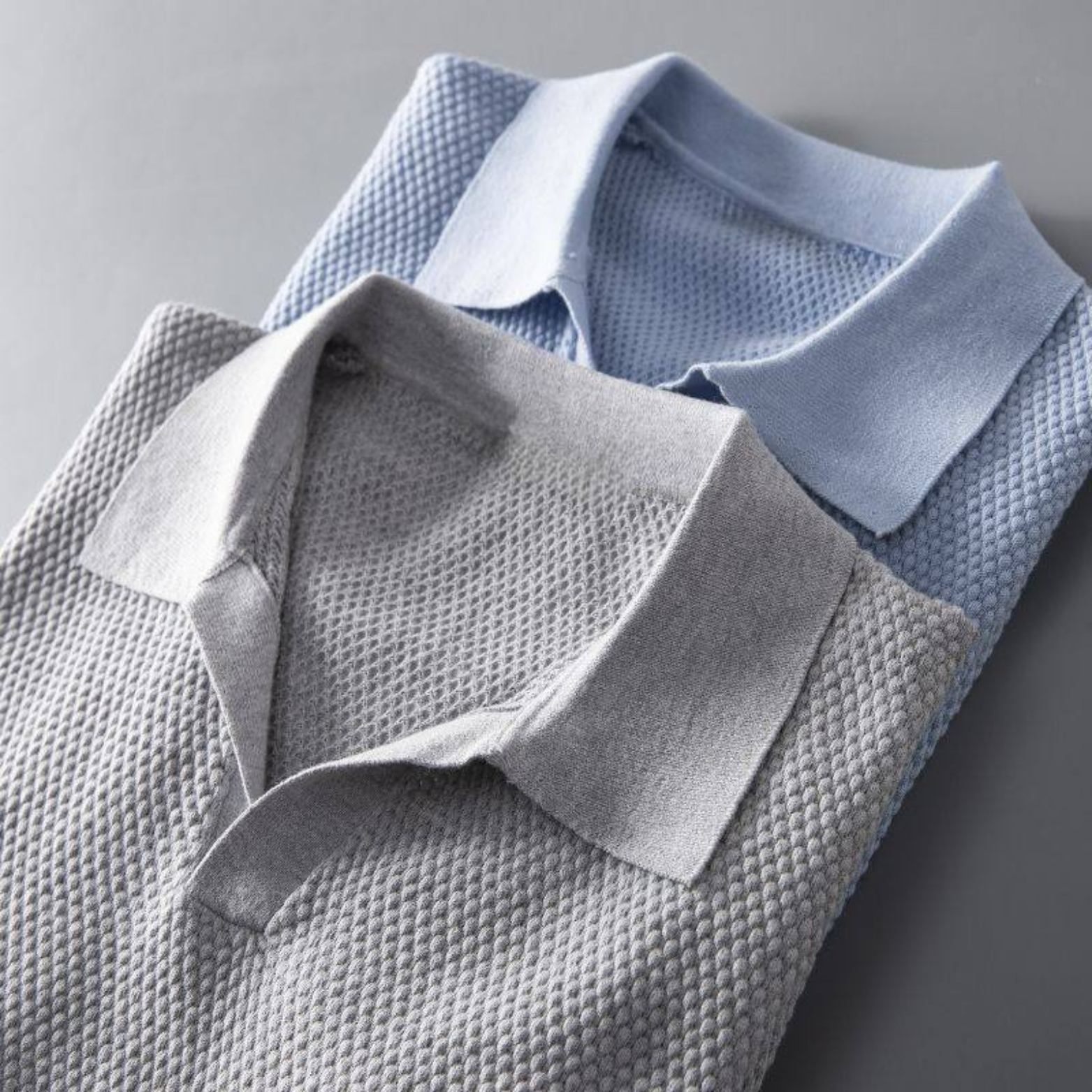 Wesley Waffle Knit Polo