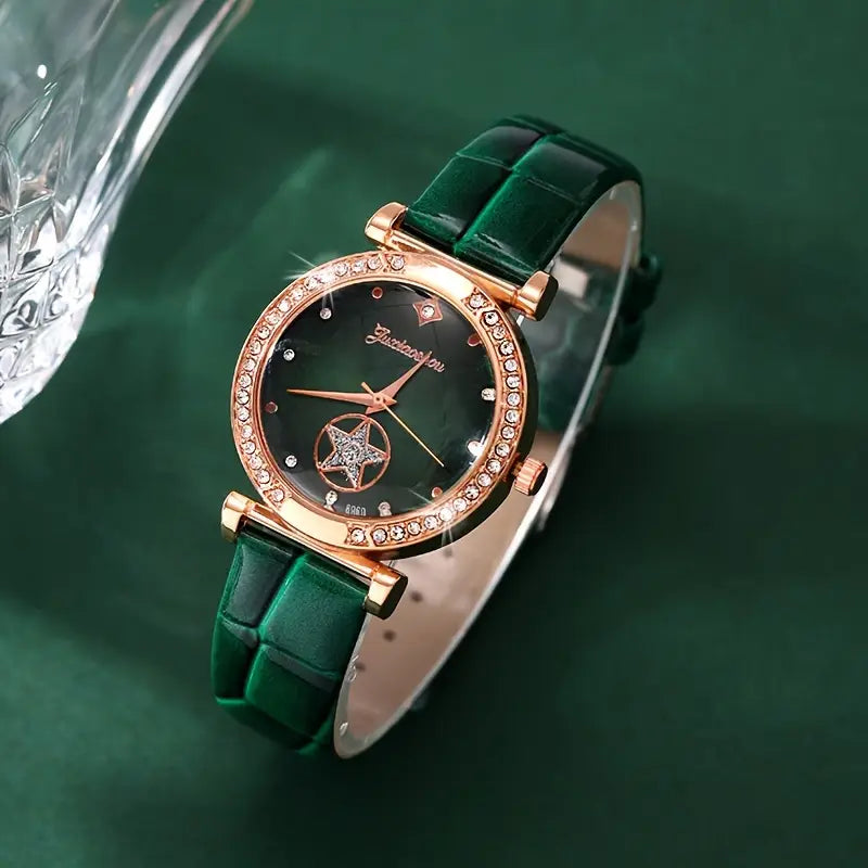 Set de Joyas Verdantra Timecourt | Golden (3/5)