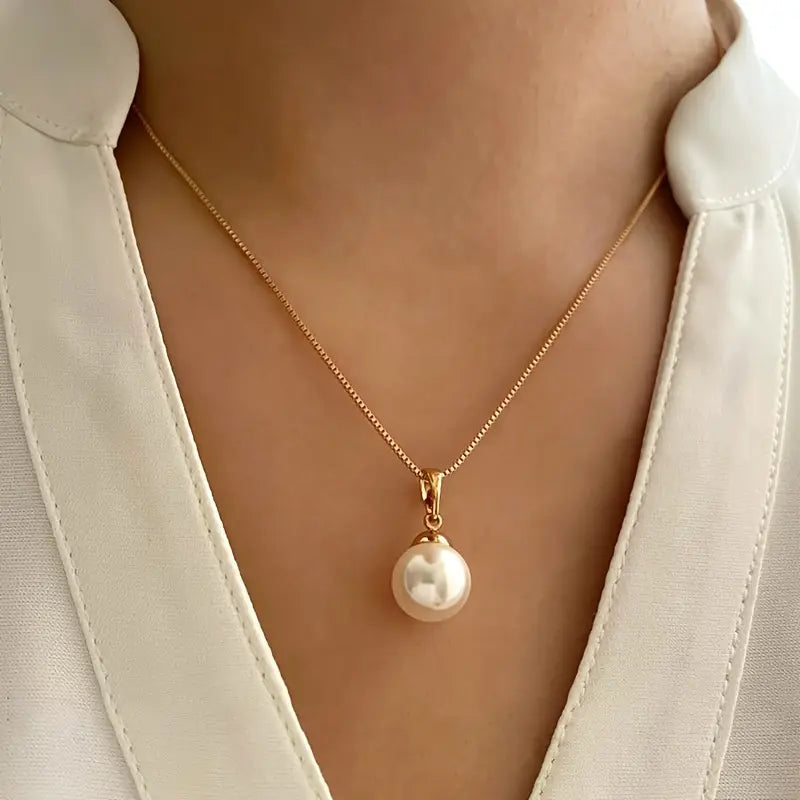 Set de Joyas de Perlas Golden Grace | Golden (7/8)