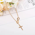 Collar Colgante Cruz Eterna | Golden