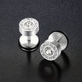 Theron Keyline Stud Earring | Golden