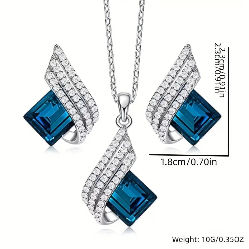 Set de Joyas Brienne Solazure | Golden Blanco (6/6)