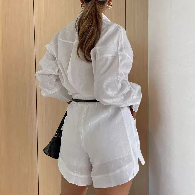 Clara Long Sleeve Summer Set