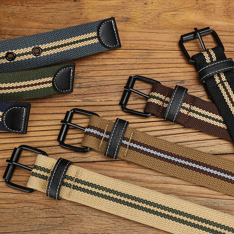 Manuel Canvas Belt