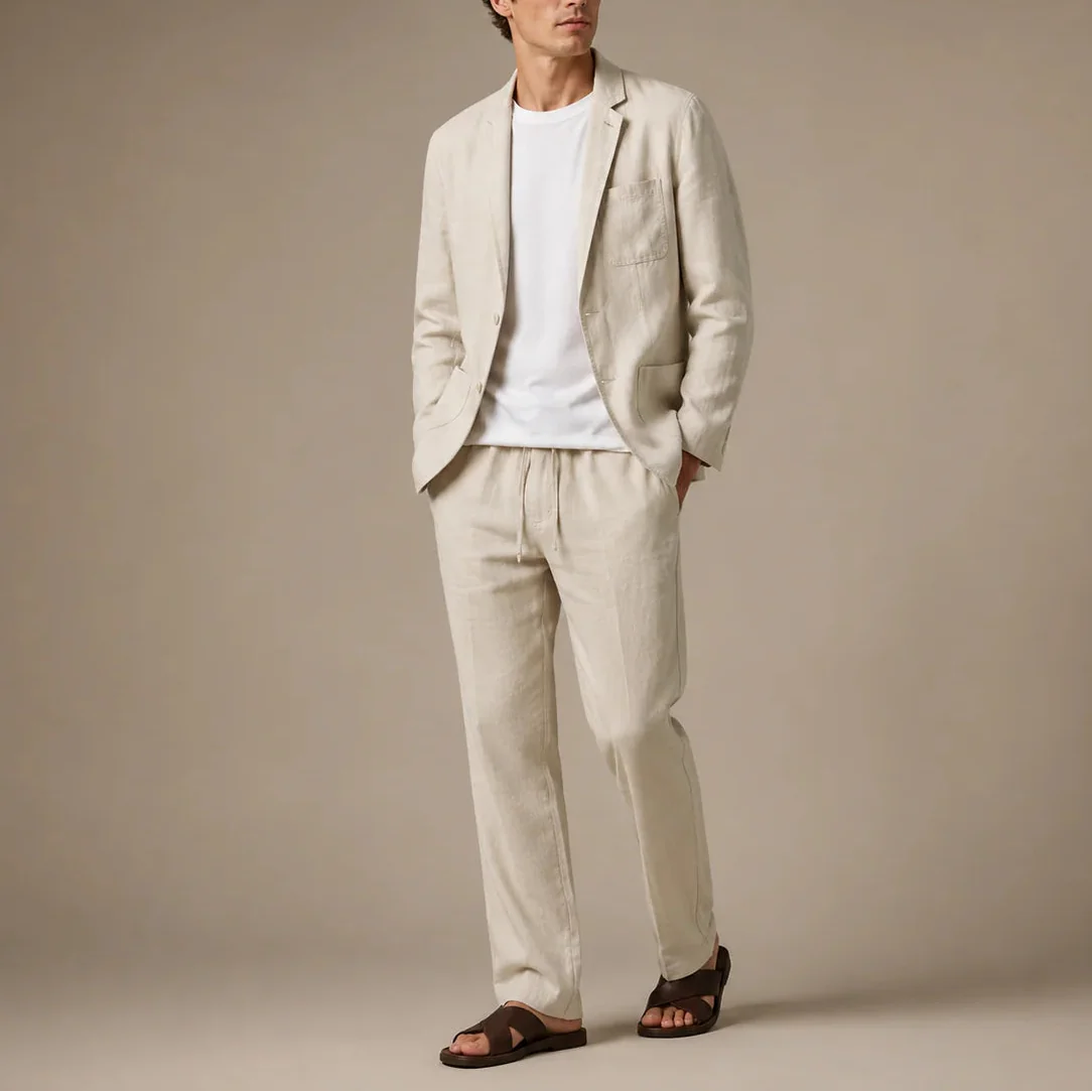 Marco Linen Suit Set