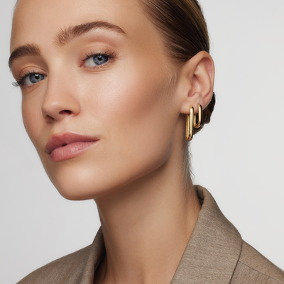 Aros Icon Grandes | Golden (4/6)