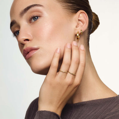 Anillo Domo Delgado | Golden (4/6)