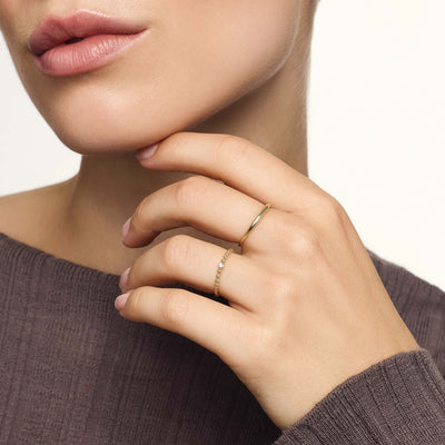 Anillo Domo Delgado | Golden (3/6)