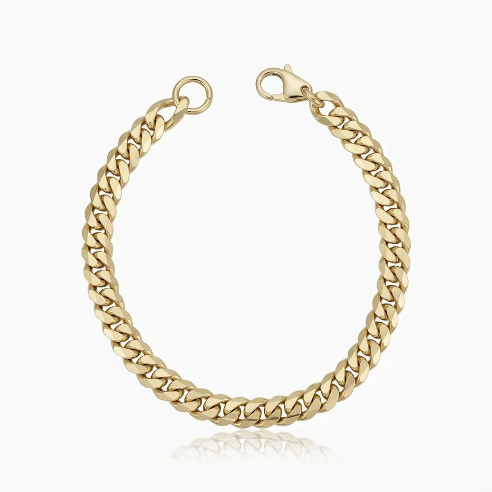 Pulsera Cubana Estate | Golden