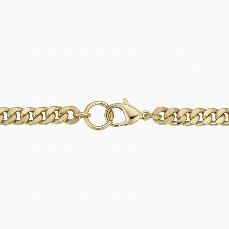 Pulsera Cubana Estate | Golden (4/4)