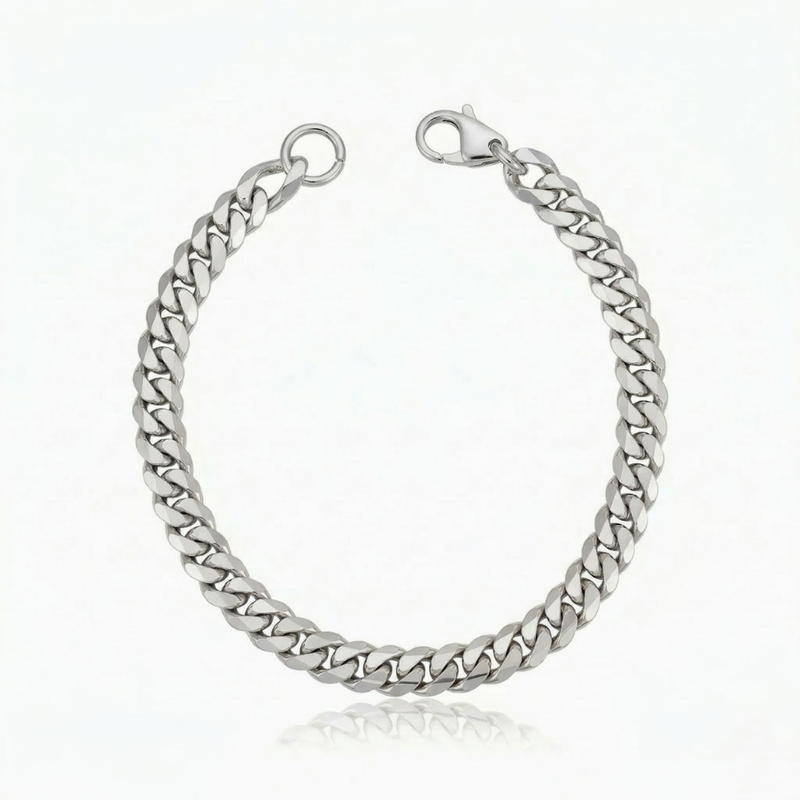 Estate Cuban Bracelet | Golden Blanco (1/6)