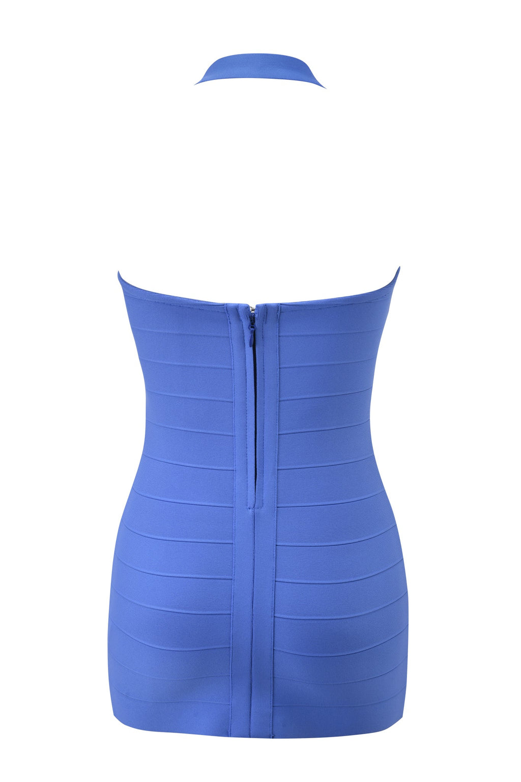 VESTIDO MINI AIDEN CON LIGAS - AZUL