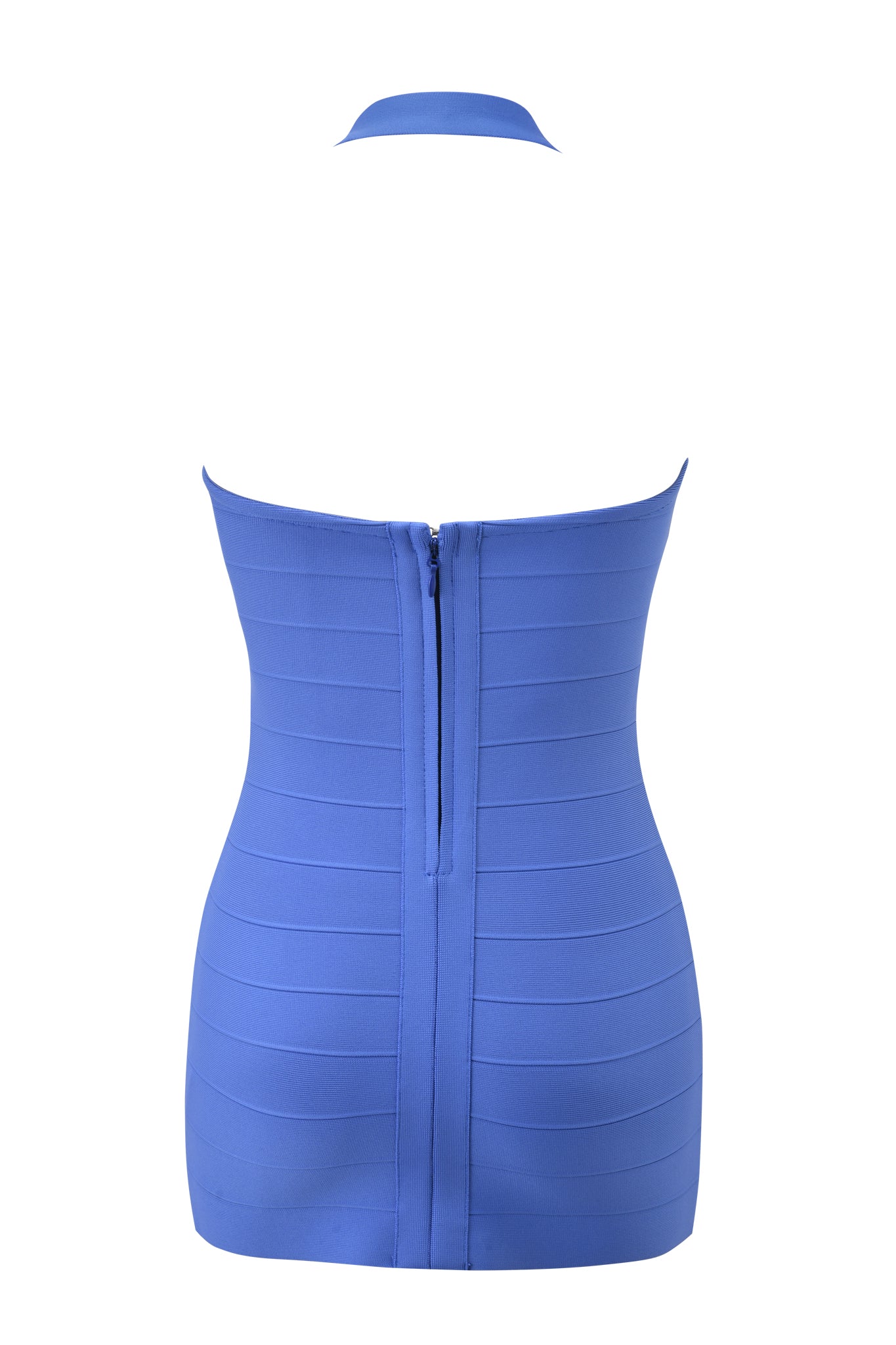 VESTIDO MINI AIDEN CON LIGAS - AZUL