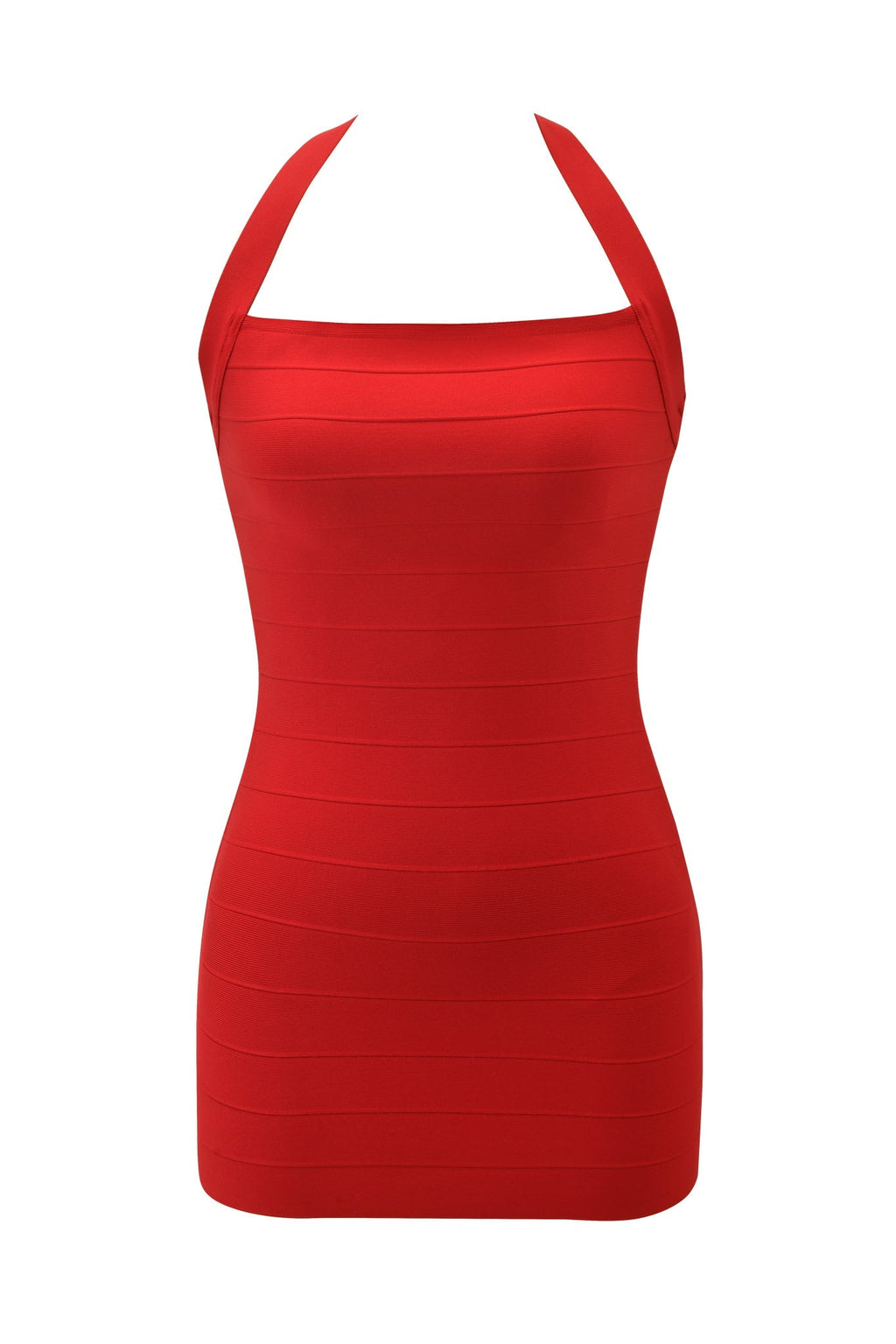 VESTIDO MINI AIDEN CON LIGAS - ROJO
