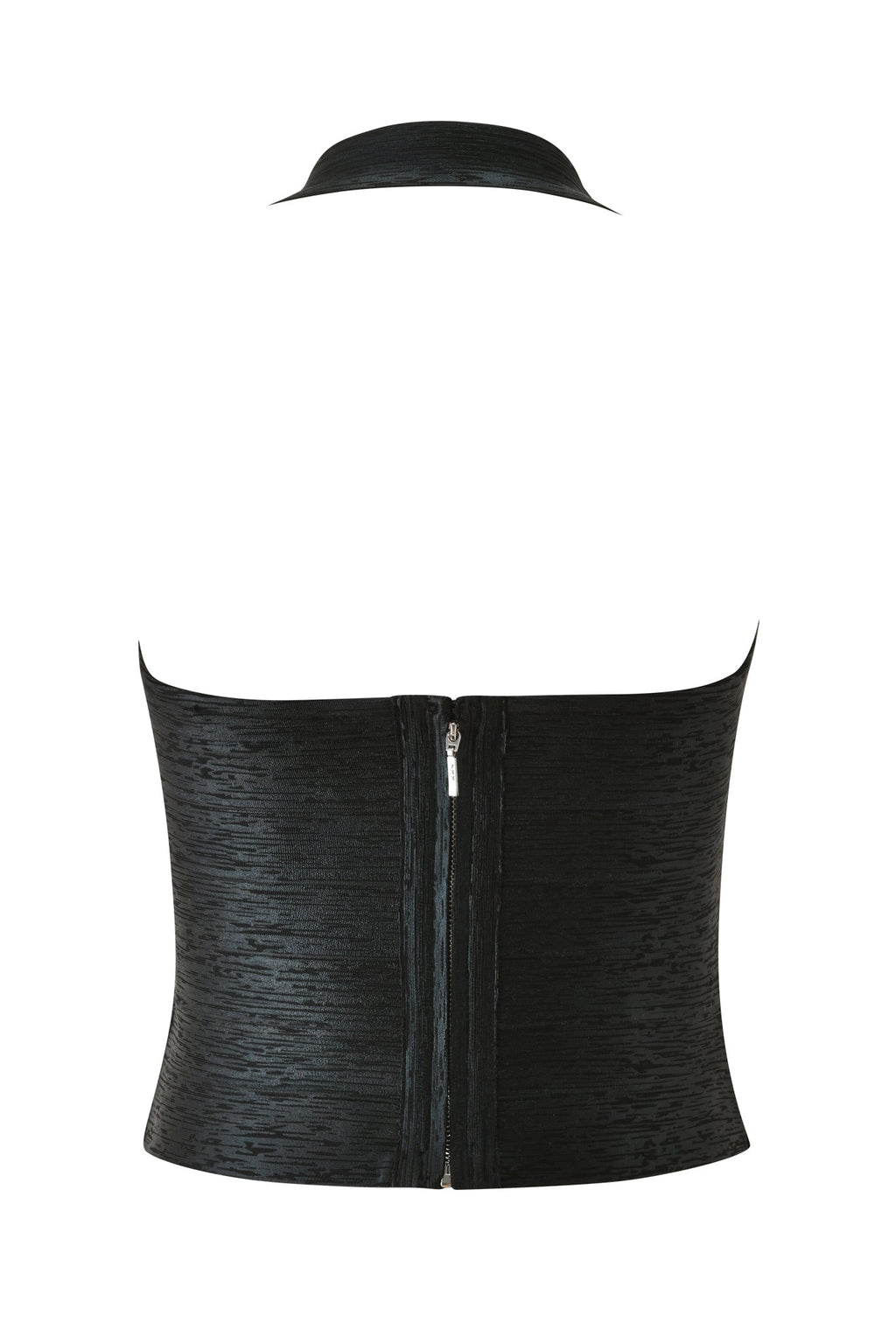 TOP CON VENDA DE PLATINO DE AIDEN - NEGRO