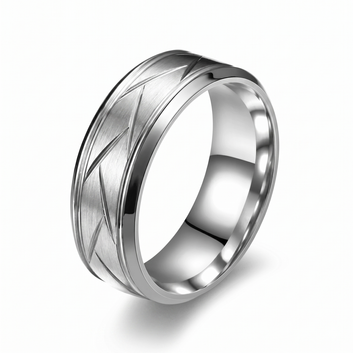 Heston Cutline Ring | Golden Blanco