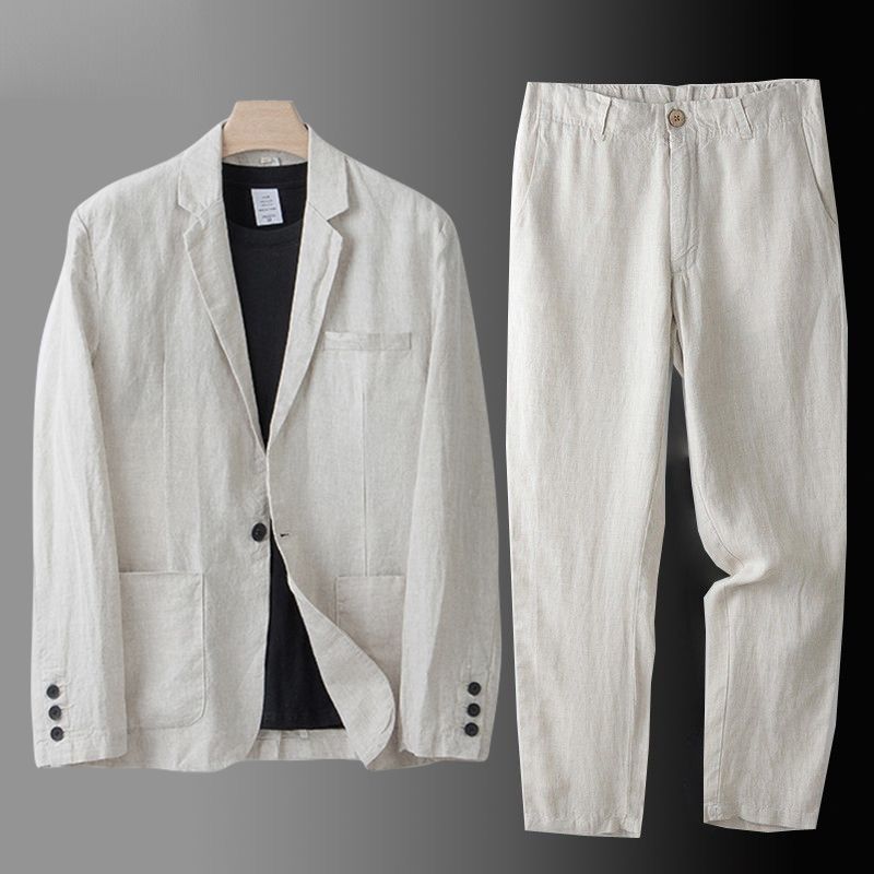 Andrea Linen Suit Set