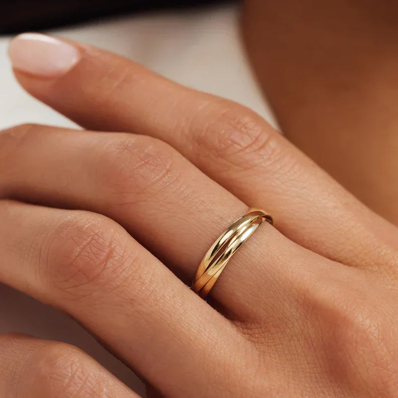 Anillo Léna Trielle | Golden (2/5)