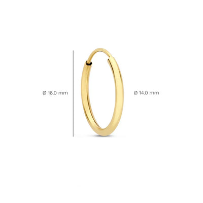 Pendientes Noémie Sorel | Golden (7/7)