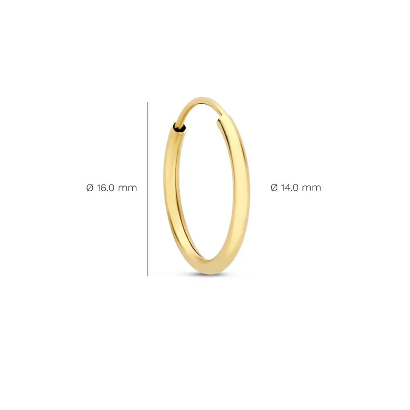 Pendientes Noémie Sorel | Golden (7/7)