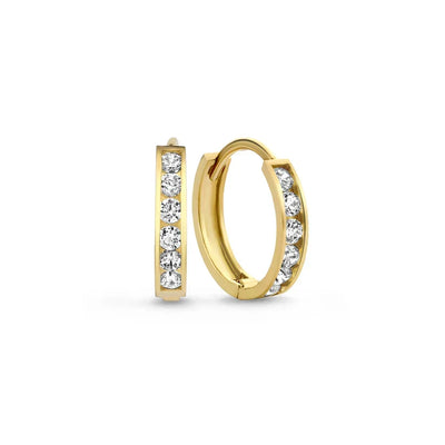 Set de Pendientes de Piedra Dara Brillane | Golden (6/9)
