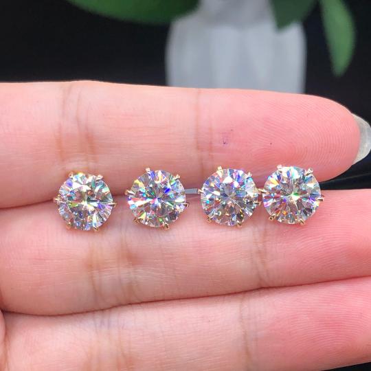 Tera earrings | Golden Blanco
