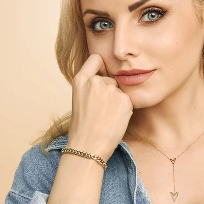 Pulsera Cubana Estate | Golden (3/4)