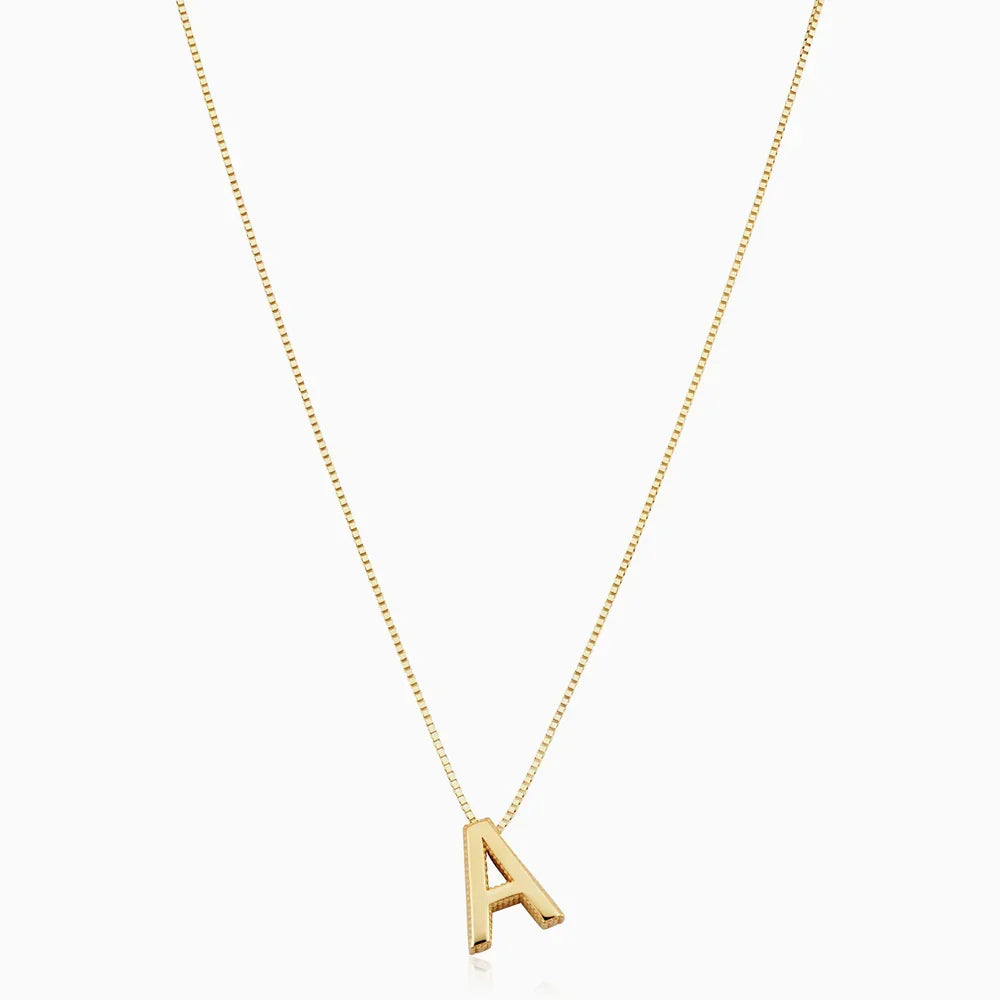 Collar con Letra Inicial | Golden