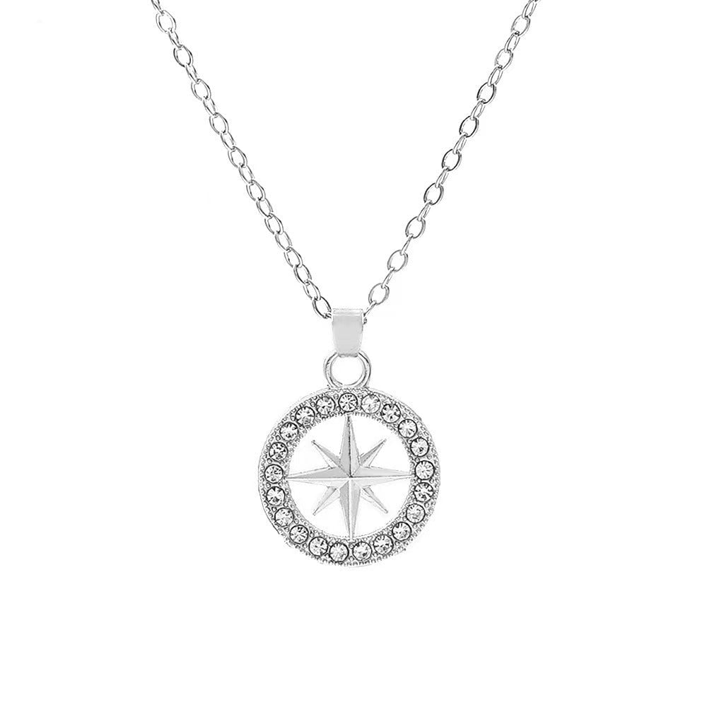 North Star Pendant Necklace | Golden Blanco