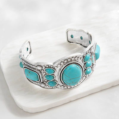 Pulsera Cuff Cielo Valencrest | Golden Blanco (2/2)
