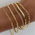 Set de Pulseras Ellis Renner | Golden
