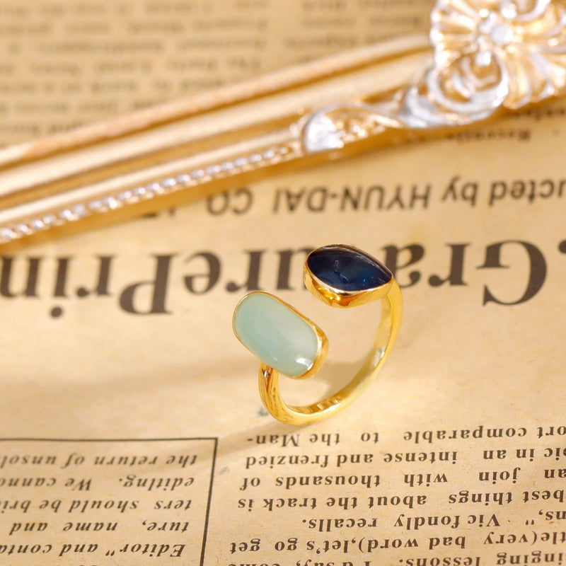 Anillo Envolvente Dúo Kaelis | Golden (3/5)