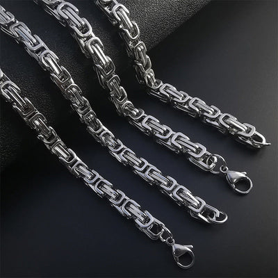 Korvin Byzantine Chain Necklace | Golden Blanco (2/2)