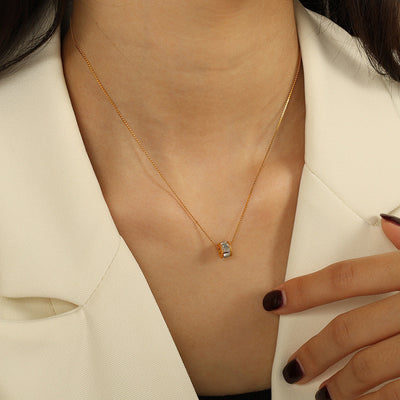 Collar Barril Pulido Elyna | Golden (3/3)