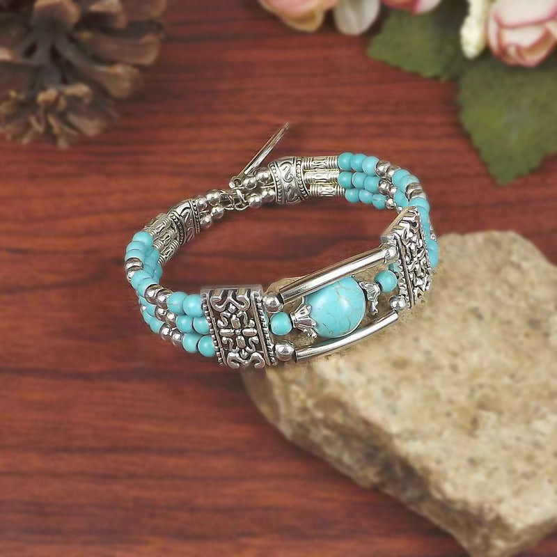Pulsera Azura Mesa | Golden Blanco (3/3)