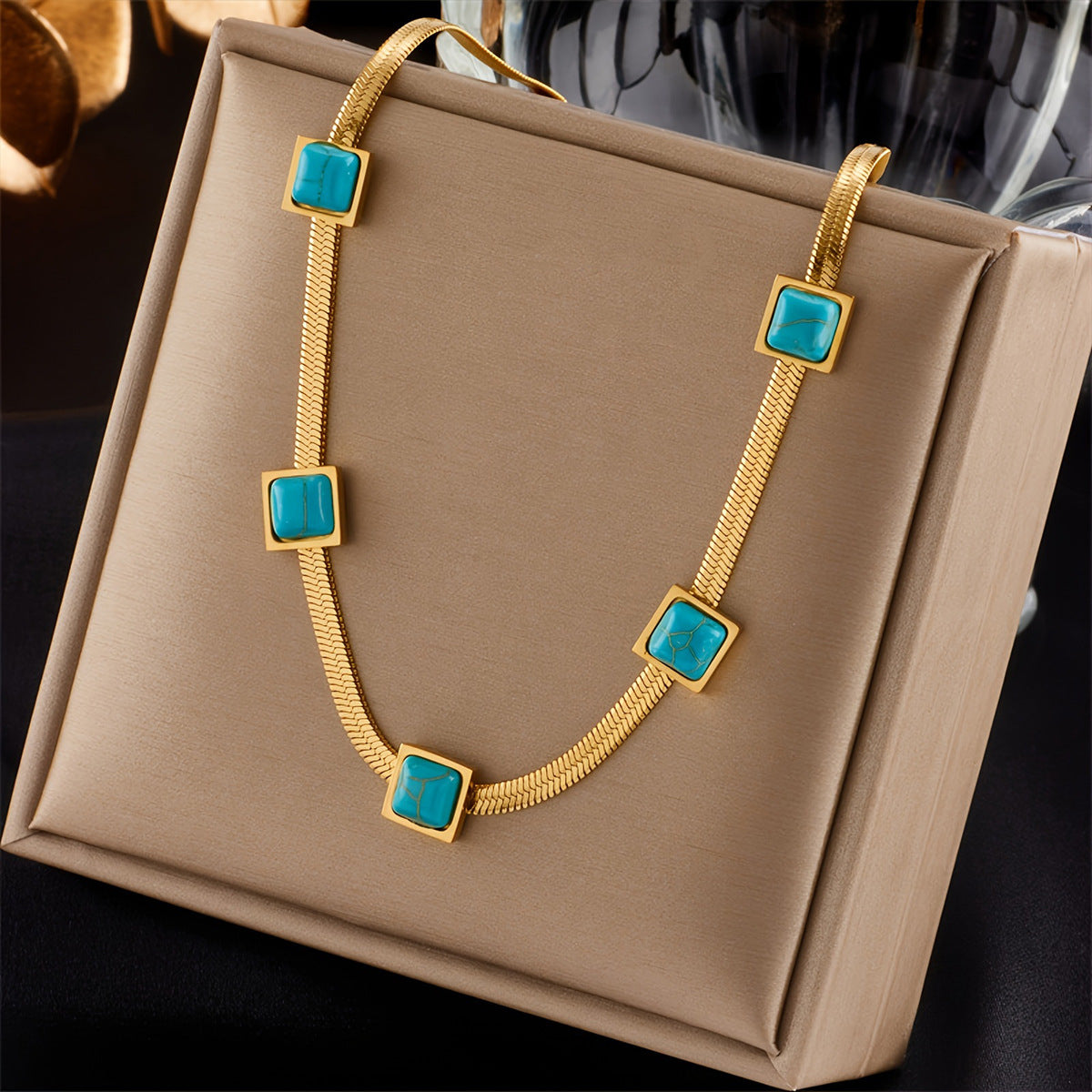 Collar Línea Costera Vionelle | Golden