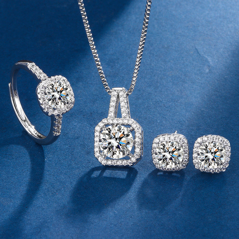 Conjunto Aria Cuadrado Radiante | Golden Blanco (1/4)