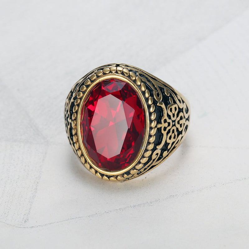 Anillo Ravelle Sangris | Golden (2/2)
