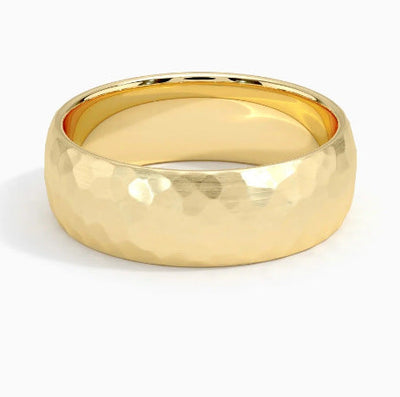 Elric Textured Core Ring | Golden Blanco (3/4)