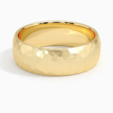 Elric Textured Core Ring | Golden