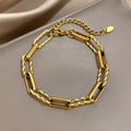 Chunky Link Lorielle Bracelet | Golden