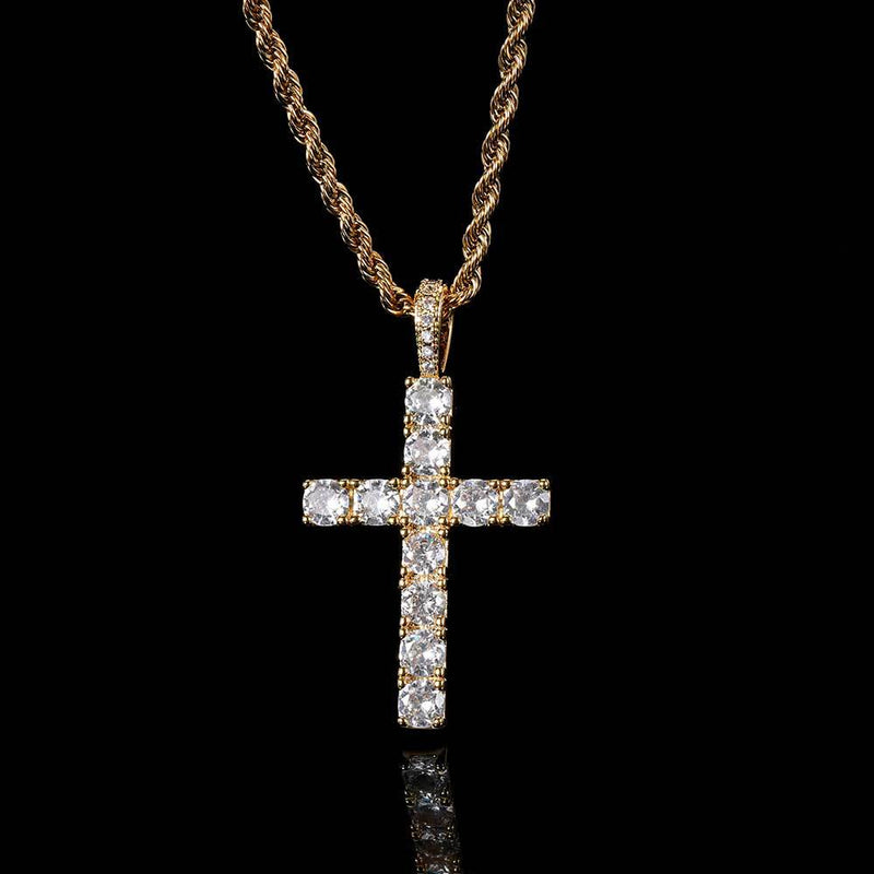 Cross necklace | Golden Blanco (4/4)