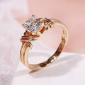 Anillo Banda Nudo Statement | Golden