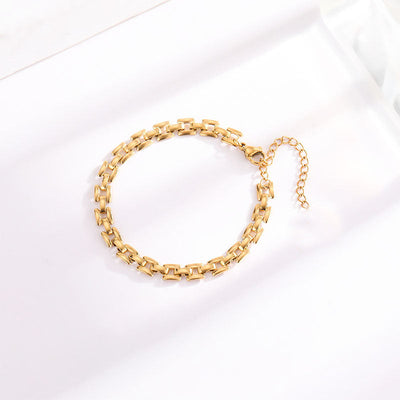 Pulsera Cadena Reloj | Golden (1/2)