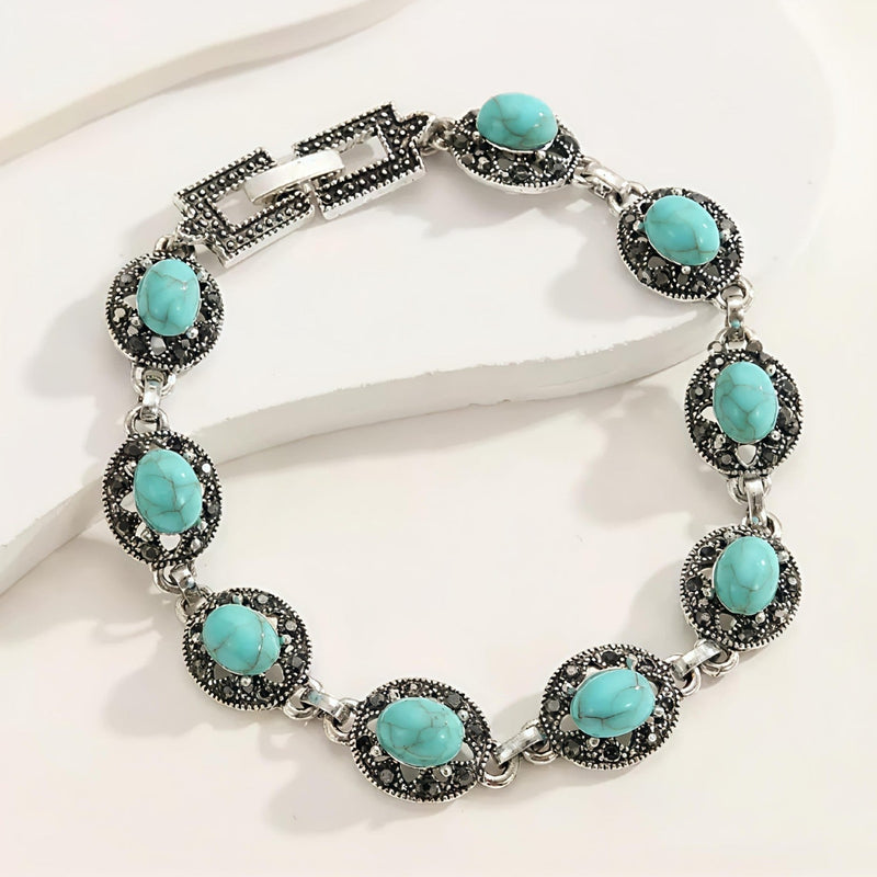 Pulsera Emblema Noble Corvelle | Golden Blanco (1/3)