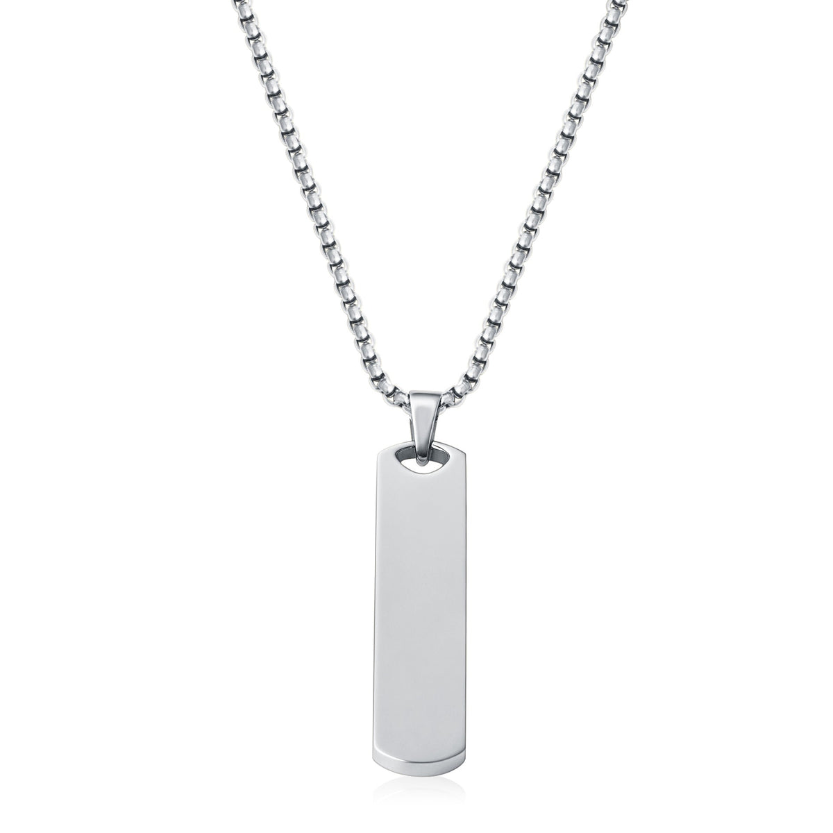 Core Tag Necklace | Golden Blanco